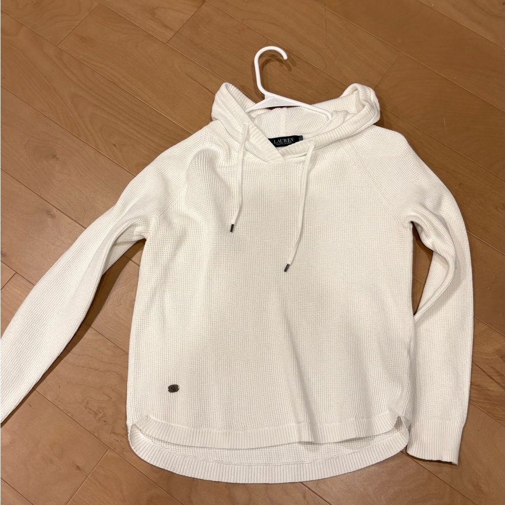 Ralph Lauren Cream Cowl Neck Sweater
